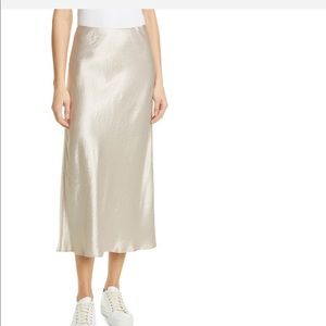 Max Mara Leisure Alesso Satin Midi Skirt: Size 2